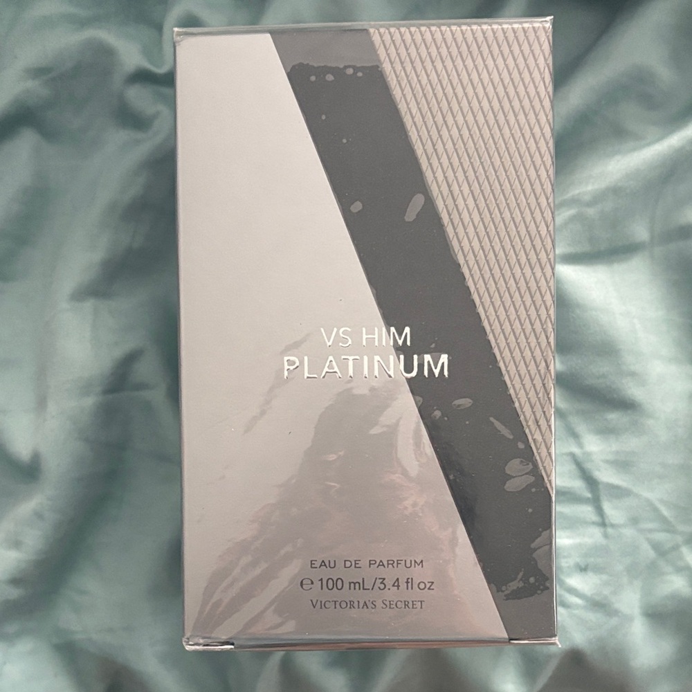 Victoria's Secret VS HIM Platinum Silver & Gray Box